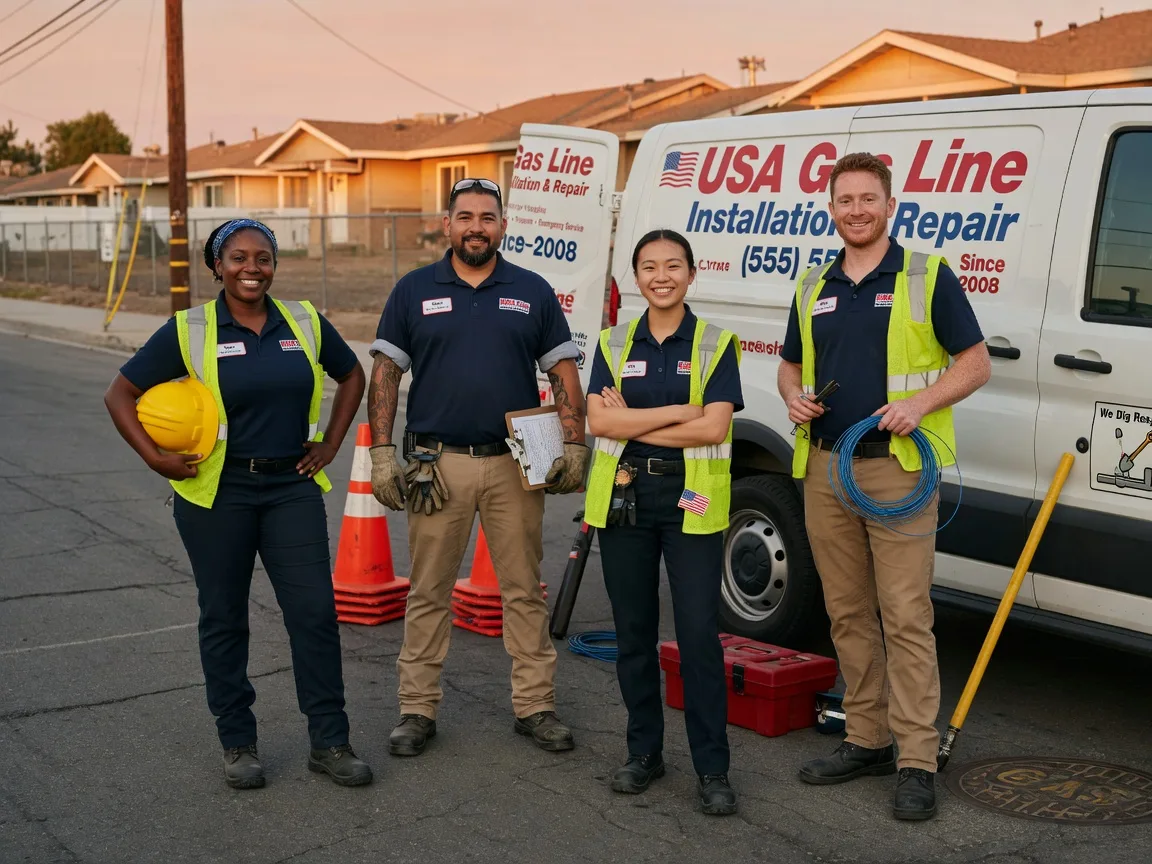 Gas Line Installation company in Pasadena, CA